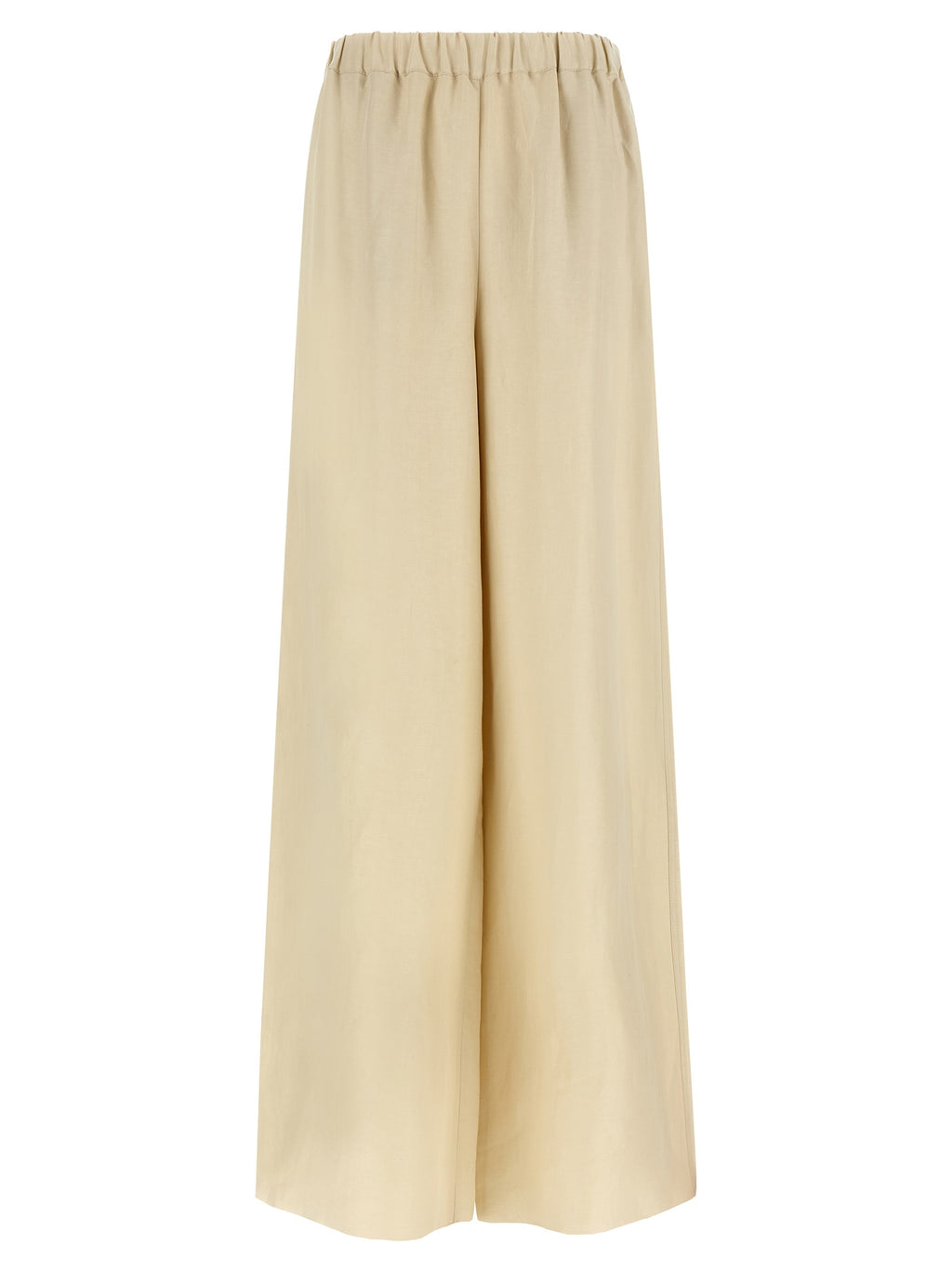 Max Mara Beige Linen Casual Pants