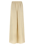 Max Mara Beige Linen Casual Pants