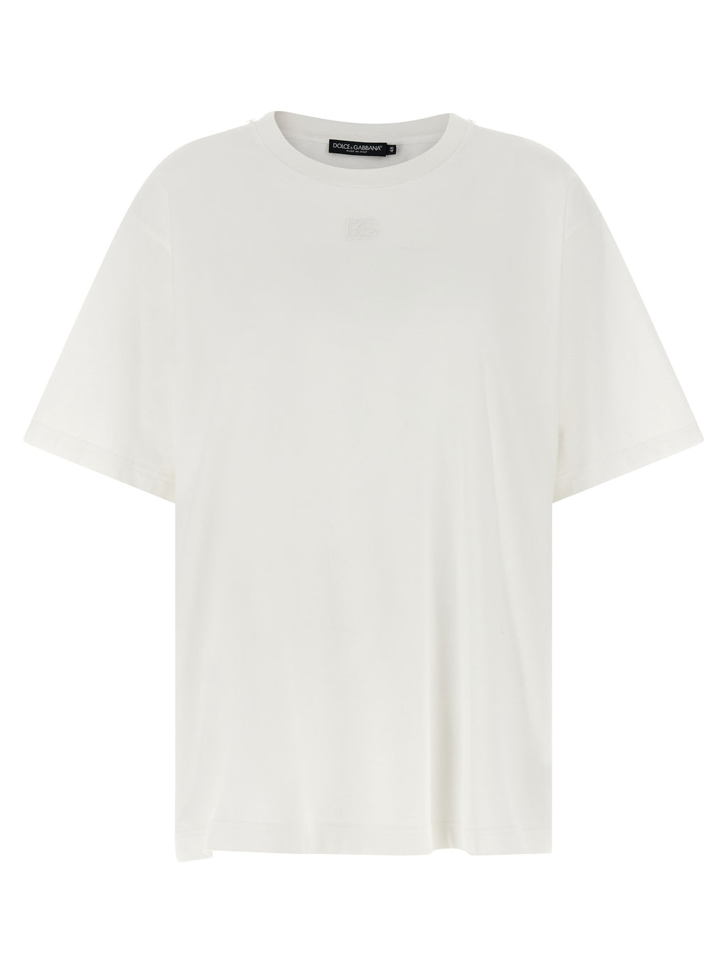 Dolce & Gabbana White Cotton T-Shirt
