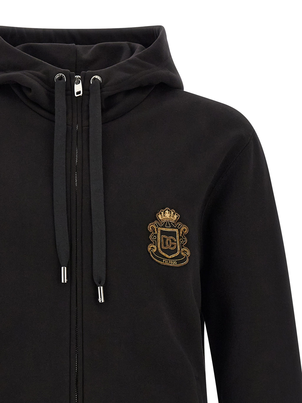 Dolce & Gabbana Black Cotton Sweatshirt