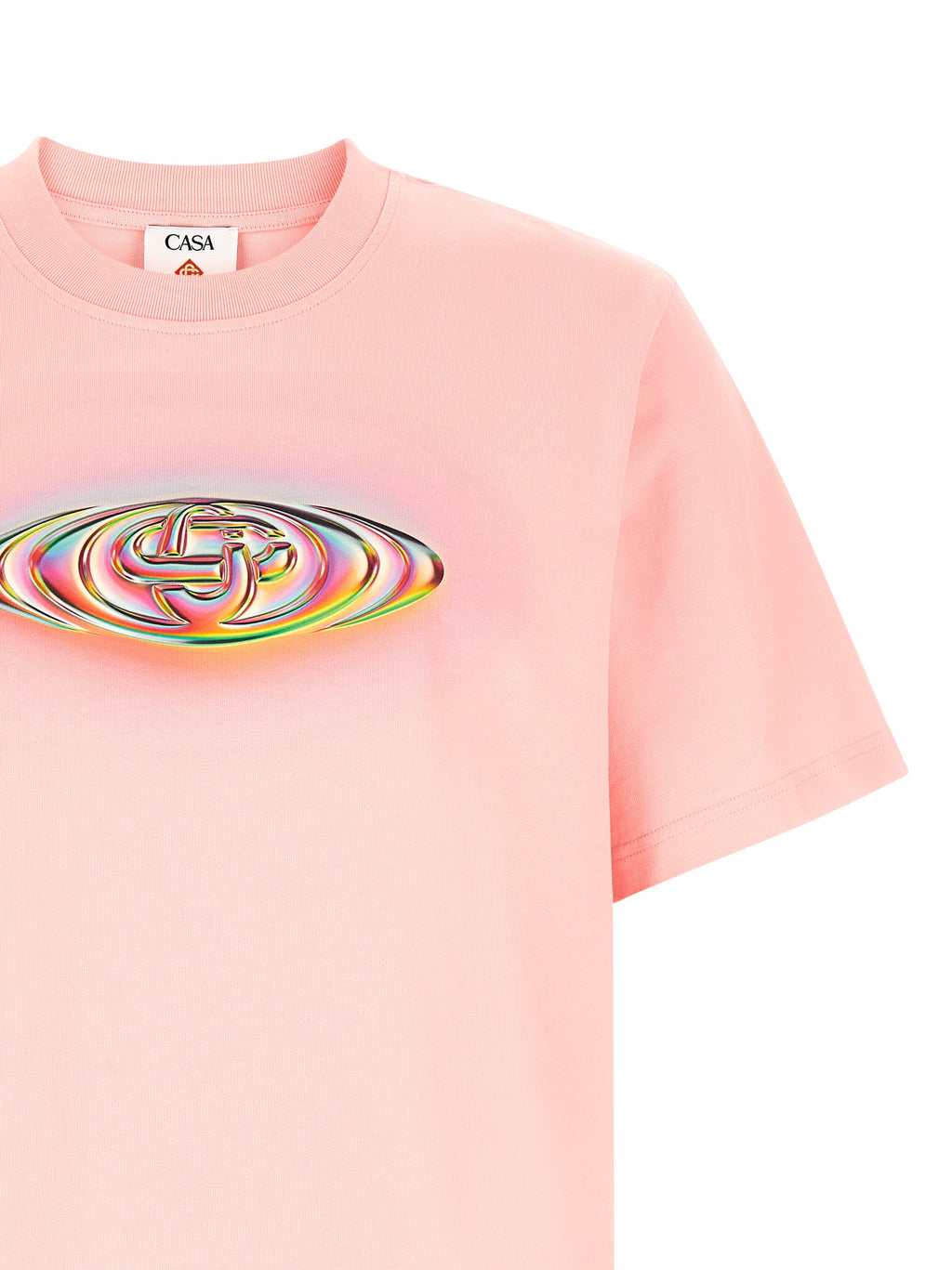 Casablanca Multicolor Organic Cotton T-Shirt