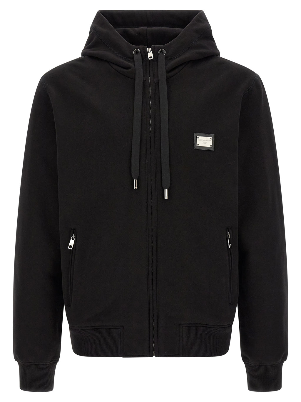 Dolce & Gabbana Black Cotton Sweatshirt