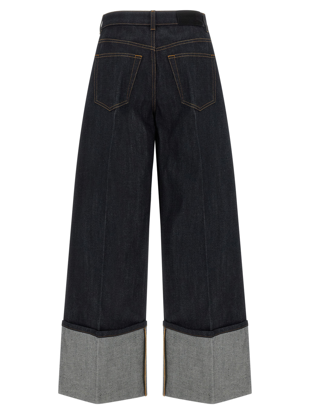 Givenchy Blue Cotton Flared Jeans