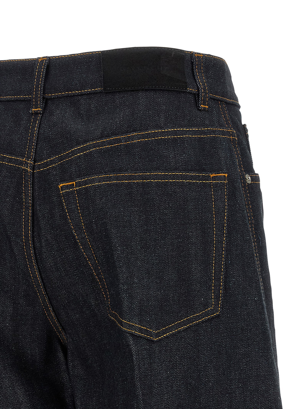 Givenchy Blue Cotton Flared Jeans