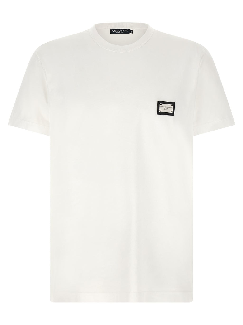 Dolce & Gabbana White Cotton T-Shirt