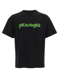 Palm Angels Black Cotton T-Shirt