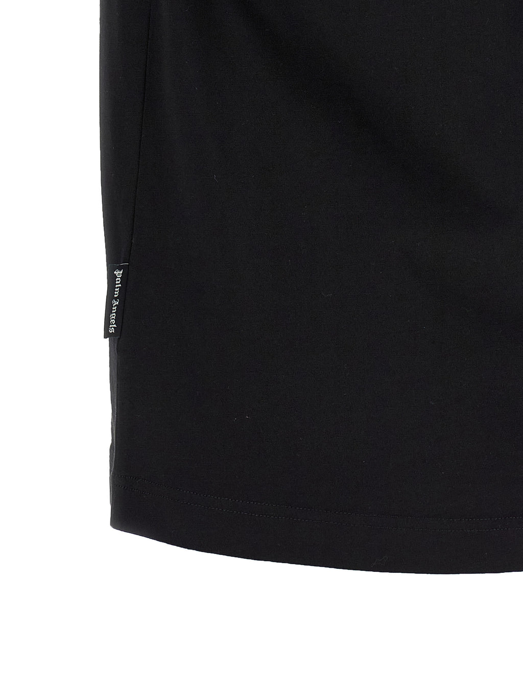 Palm Angels Black Cotton T-Shirt