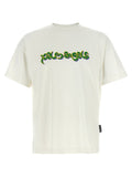 Palm Angels White Cotton T-Shirt