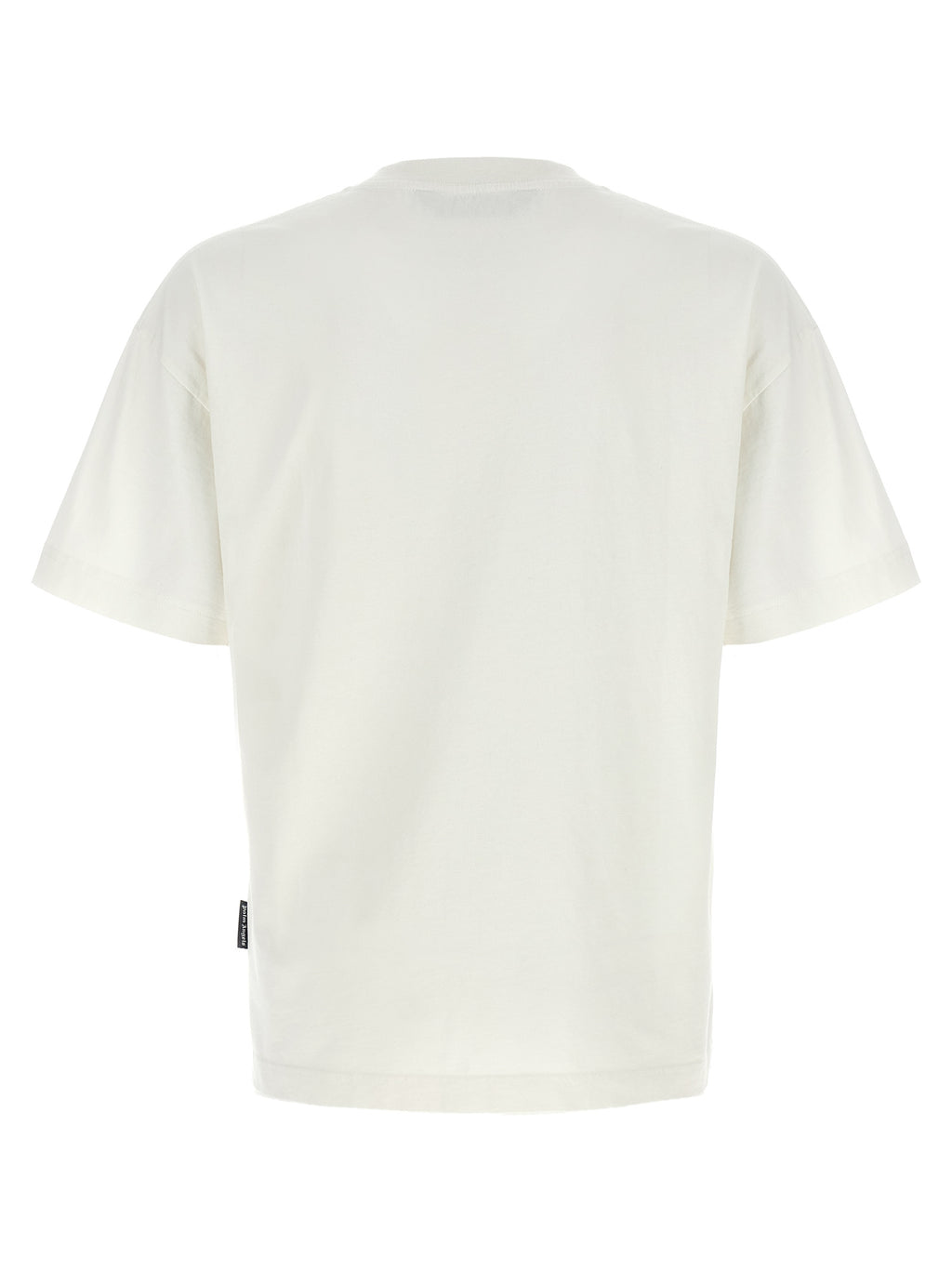 Palm Angels White Cotton T-Shirt