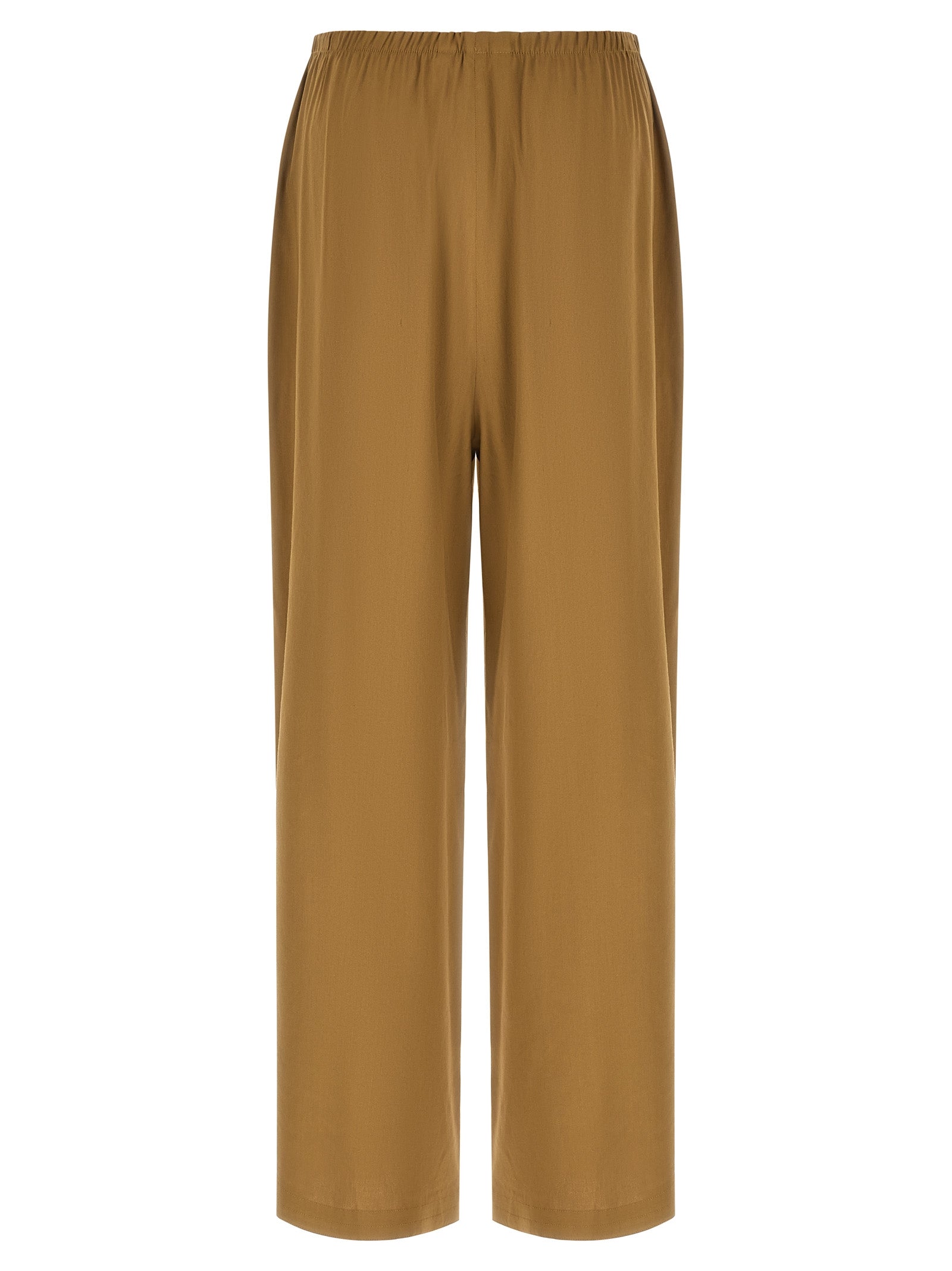 Max Mara Beige Linen Casual Pants