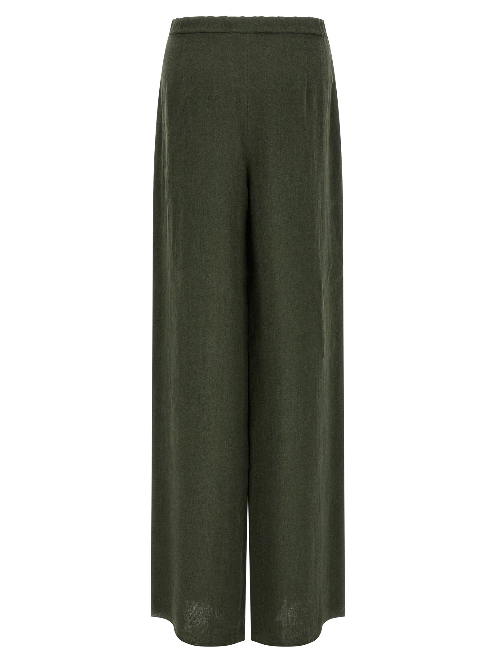 Max Mara Bicolor Linen Casual Pants
