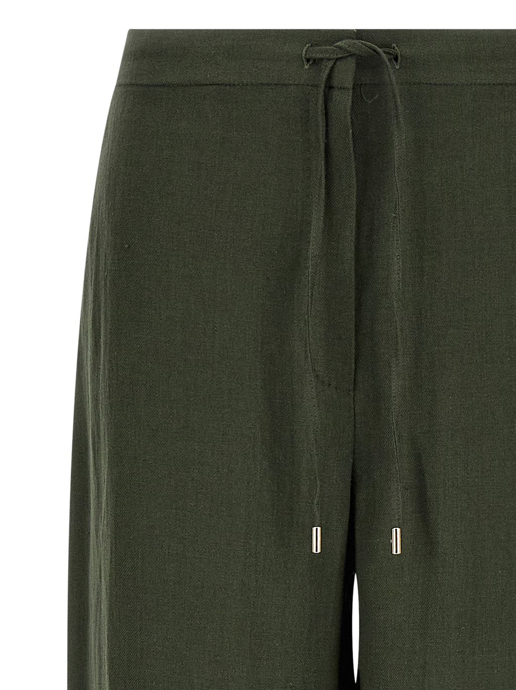 Max Mara Bicolor Linen Casual Pants