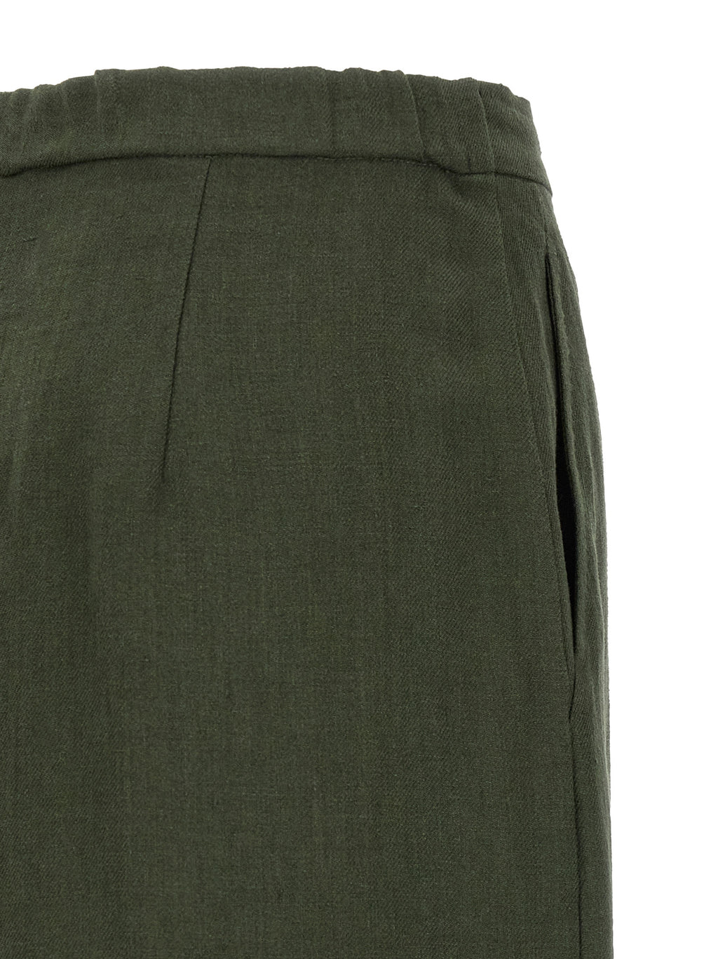 Max Mara Bicolor Linen Casual Pants