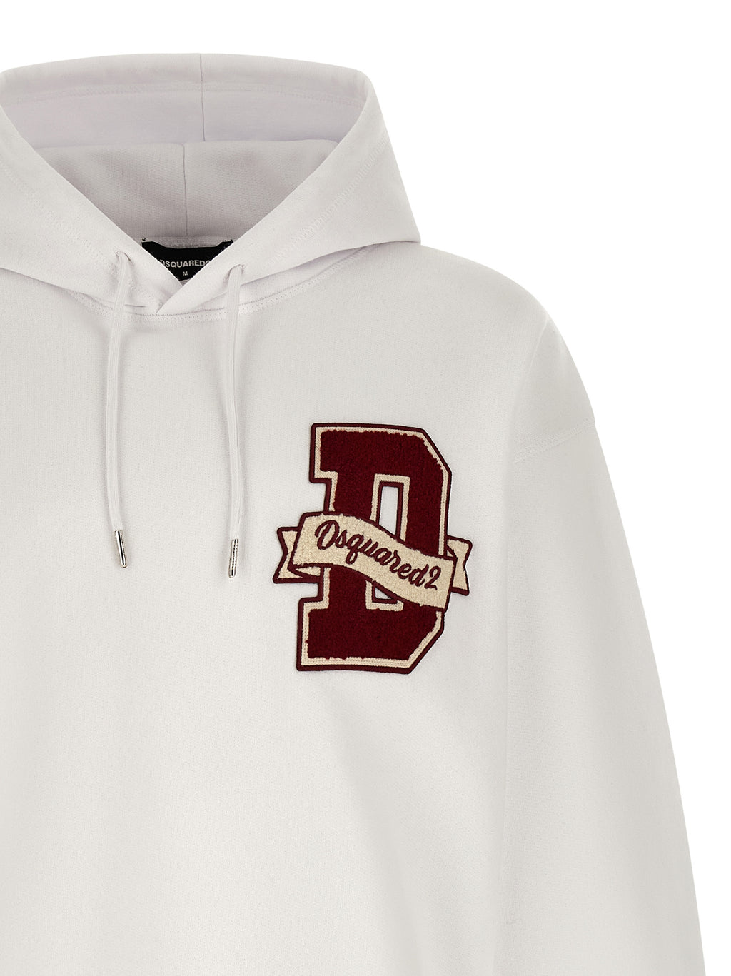 Dsquared² White Cotton Sweatshirt