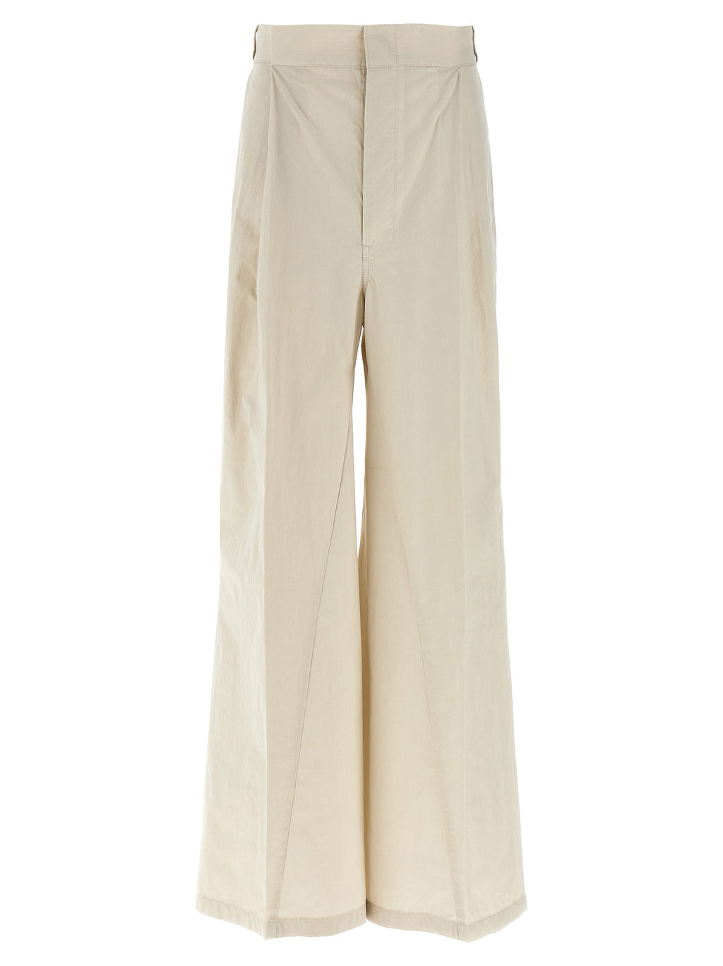 Maison Margiela Beige Cotton Casual Pants