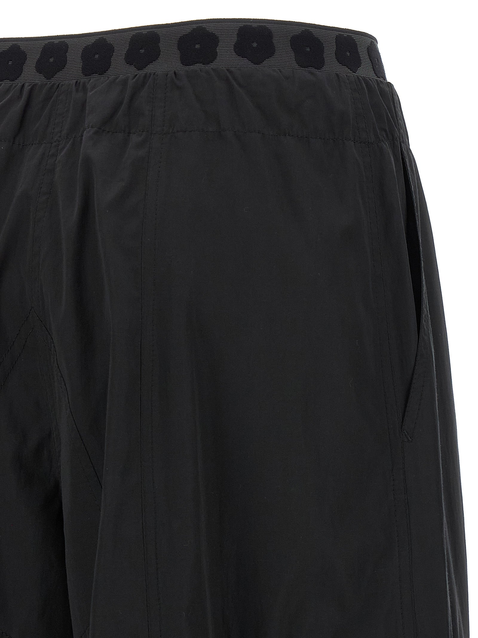 Kenzo Black Polyester Cargo Pants
