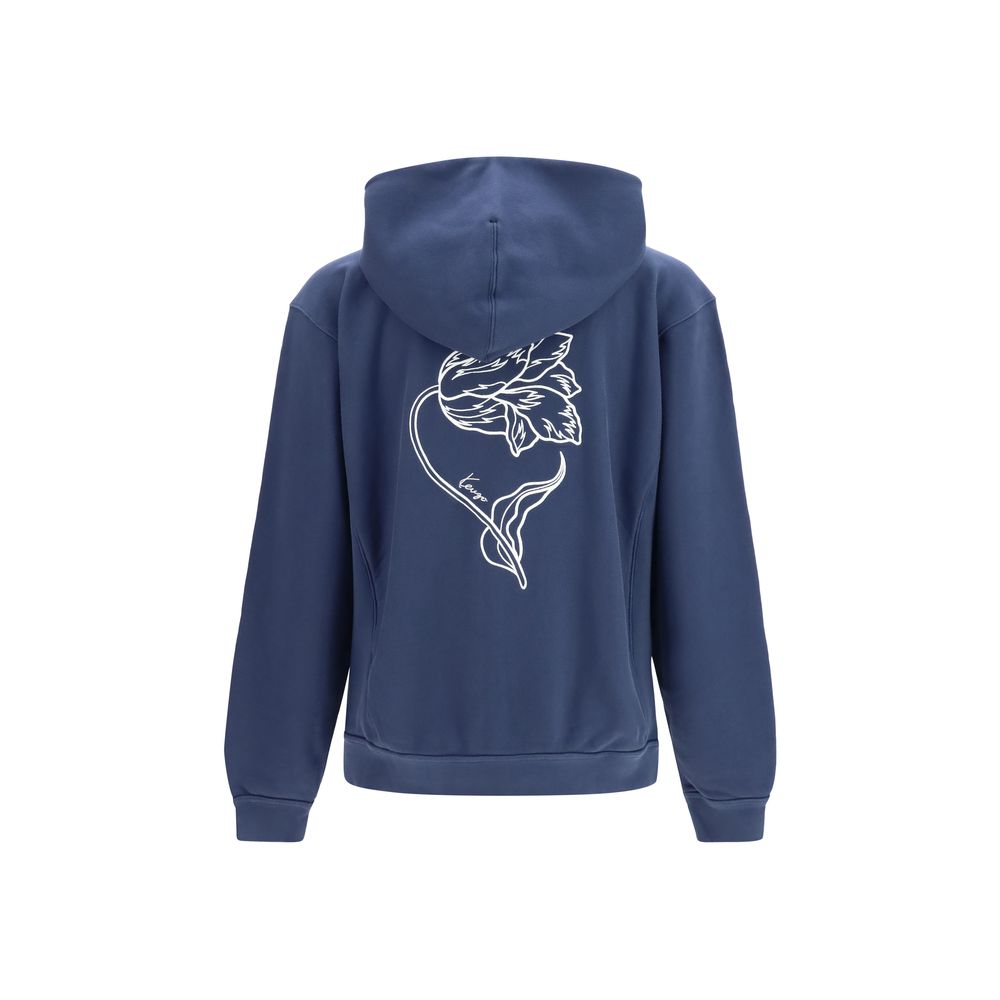 Kenzo Blue Cotton Sweatshirt