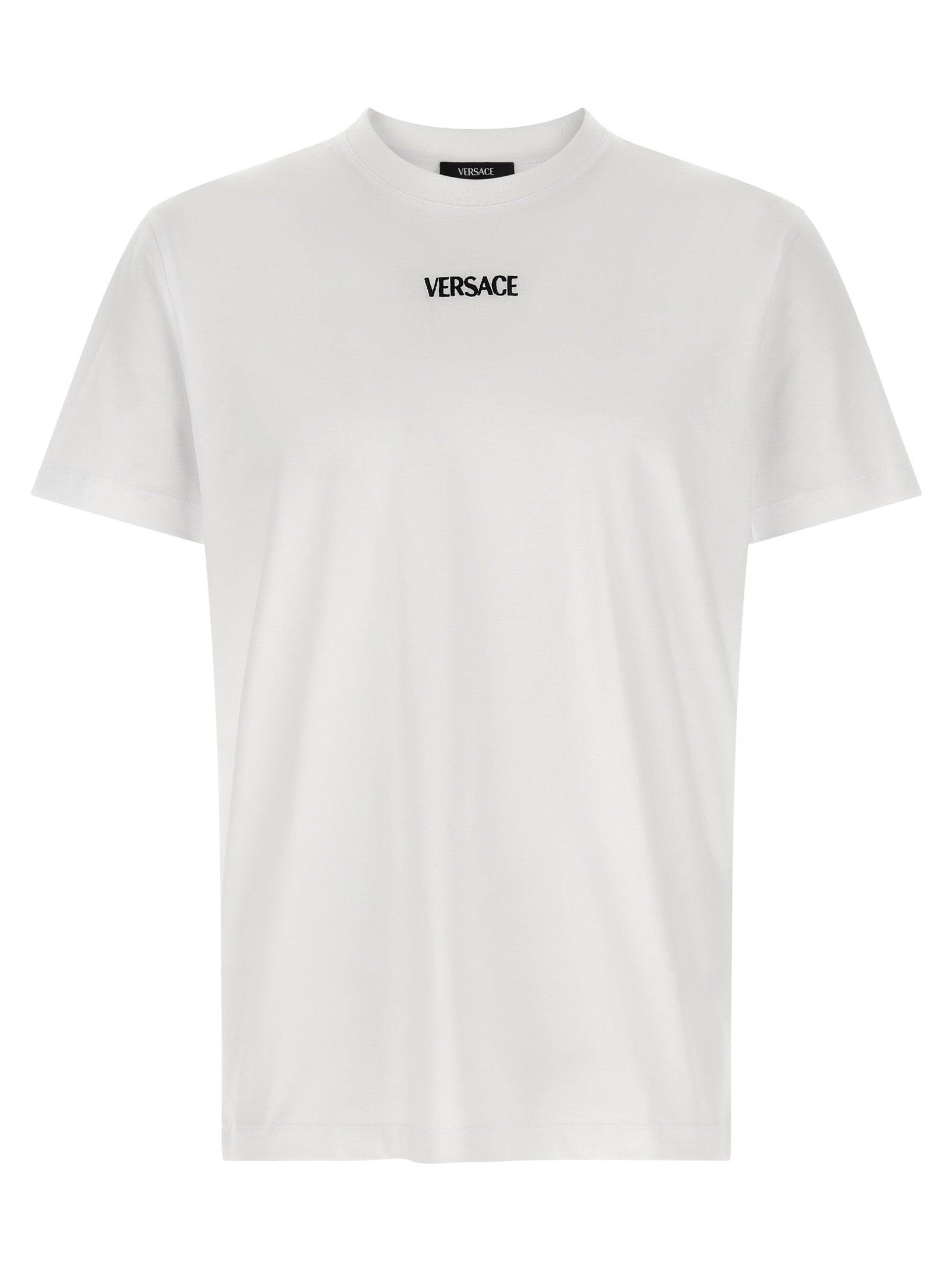 Versace White Cotton T-Shirt