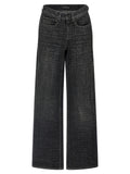 Balenciaga Black Cotton Flared Jeans