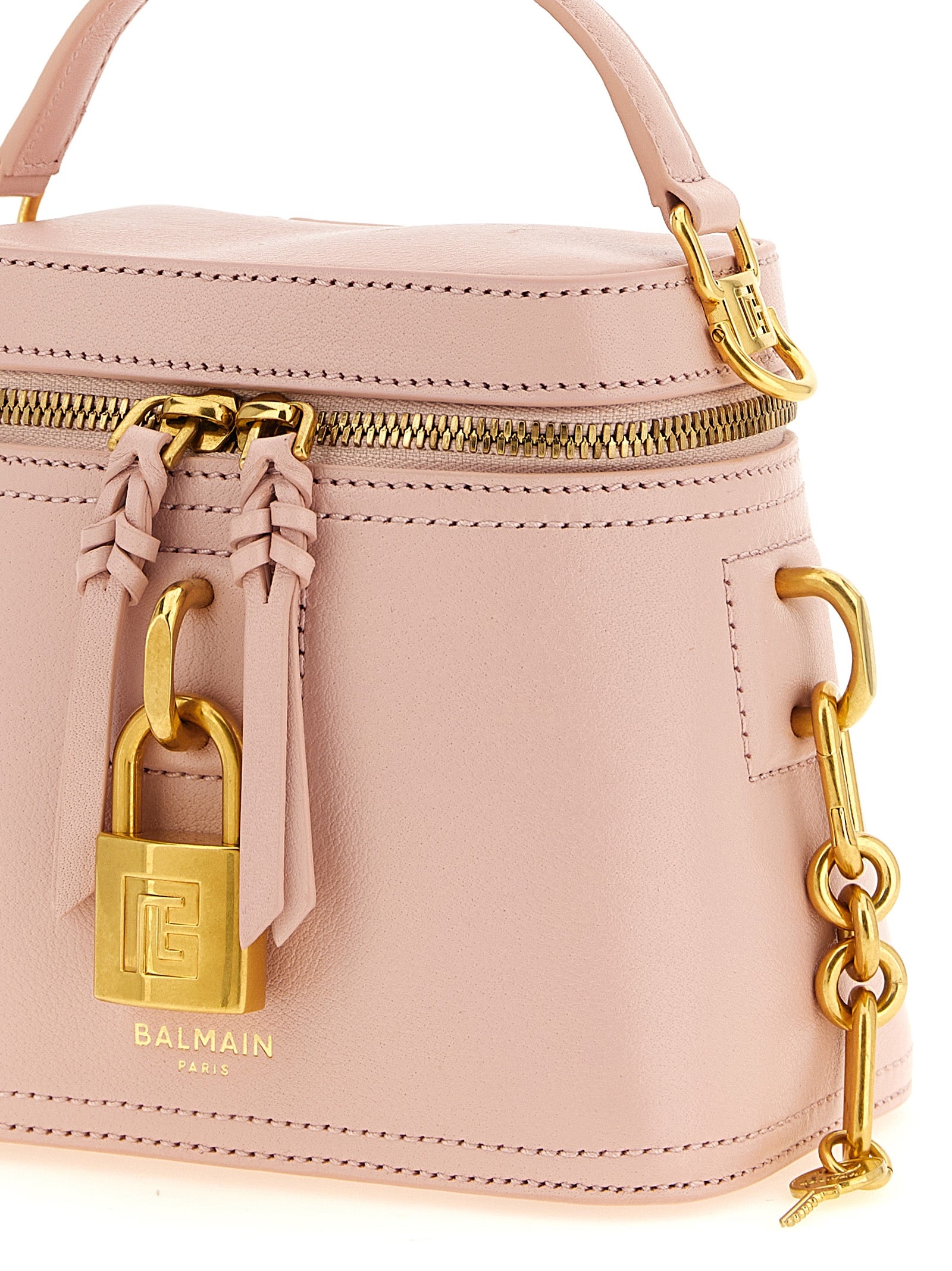 Balmain Multicolor Calfskin Handbag