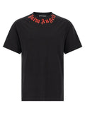 Palm Angels Black Cotton T-Shirt