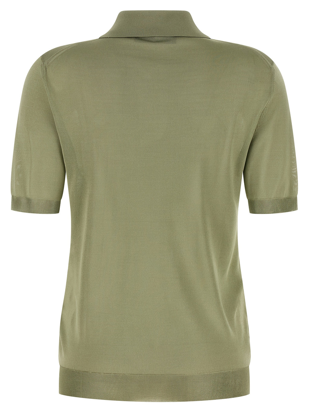 Fendi Bicolor Viscose Polo Shirt