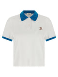 Versace Blue Cotton Polo Shirt