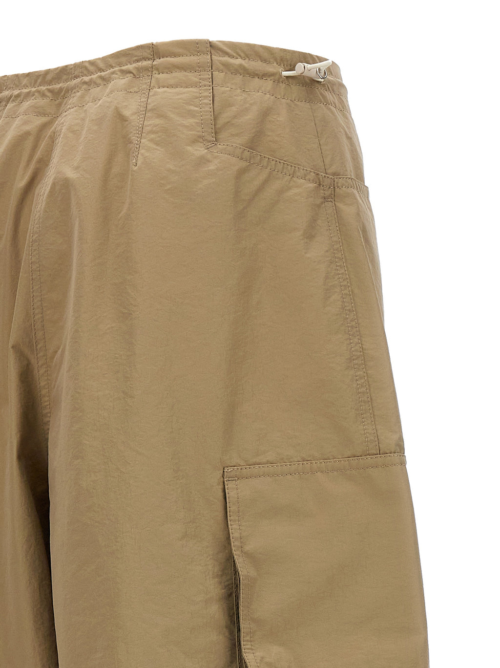 Palm Angels Beige Polyamide Casual Pants