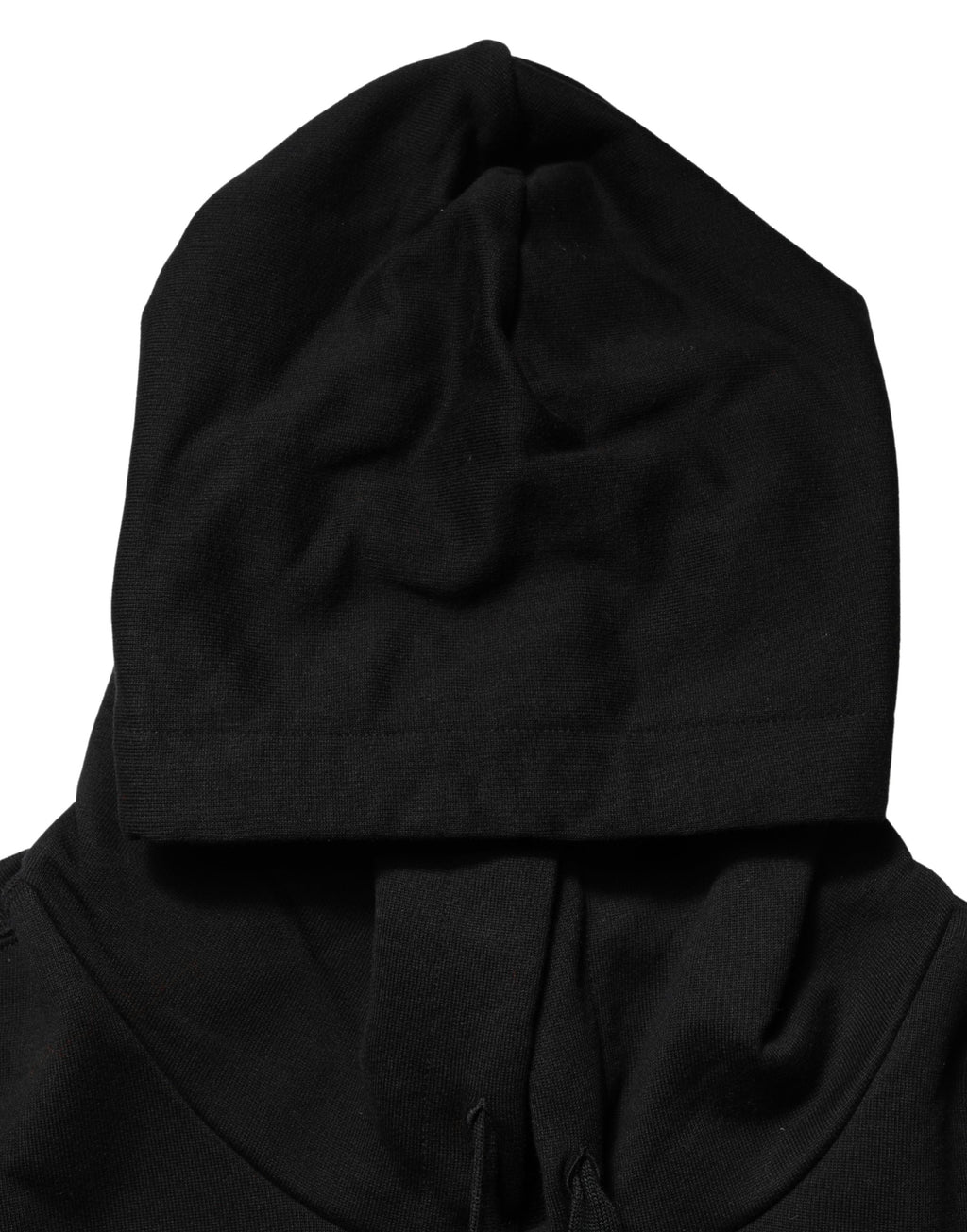Dolce & Gabbana #dgfamily Black Cotton Hooded Men Sweatshirt Sweater