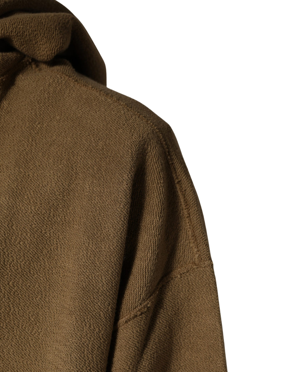 Dolce & Gabbana Brown Cotton Logo Coin Hooded Pullover Sweater