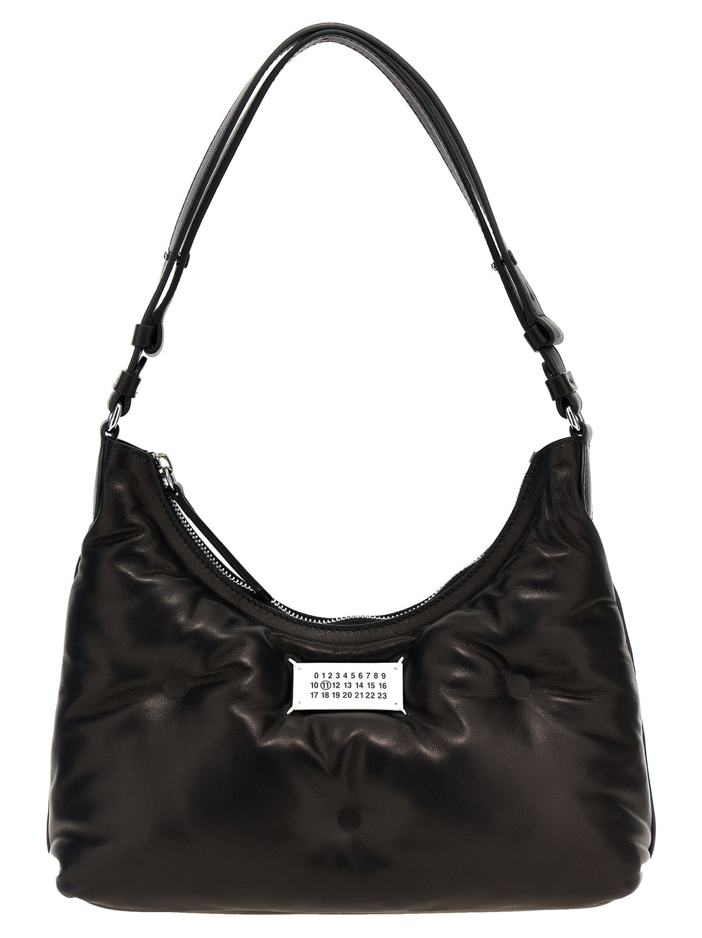Maison Margiela Black Lamb Leather Shoulder Bag