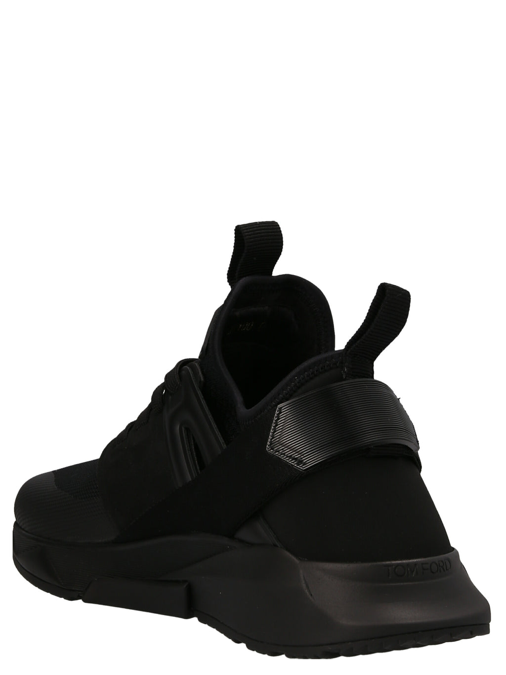 Tom Ford Black Polyethylene Athletic Sneakers