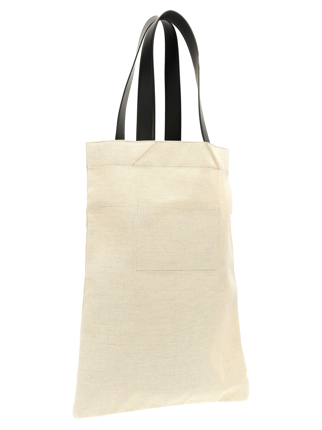 Jil Sander Bicolor Cotton Tote Bag