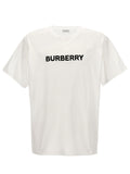 Burberry White Cotton T-Shirt