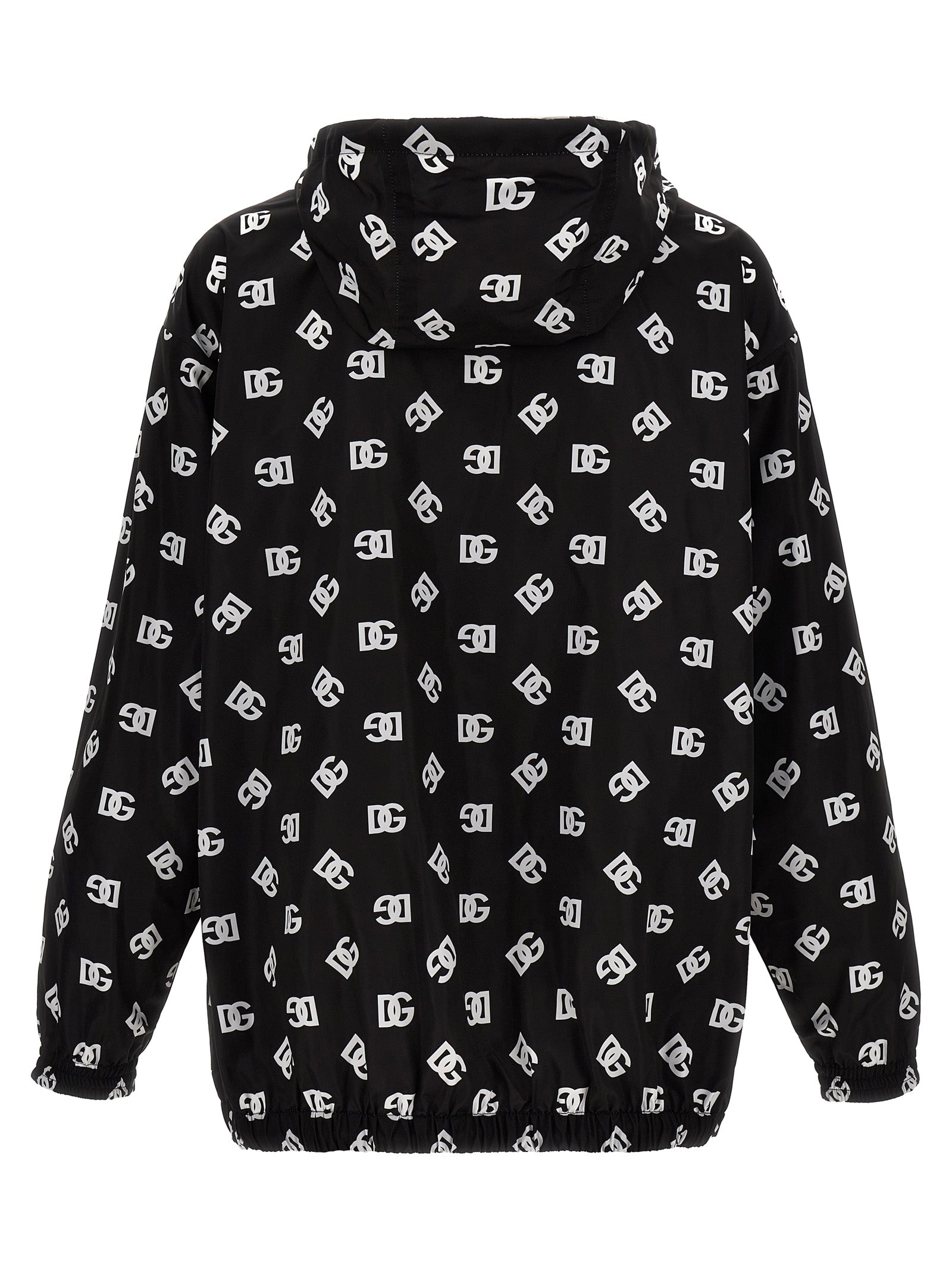 Dolce & Gabbana Bicolor Polyester Shell Jacket