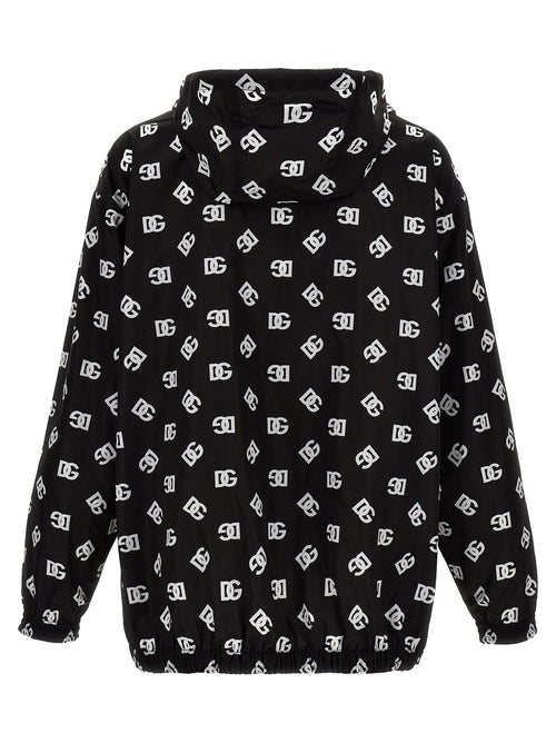 Dolce & Gabbana Bicolor Polyester Shell Jacket
