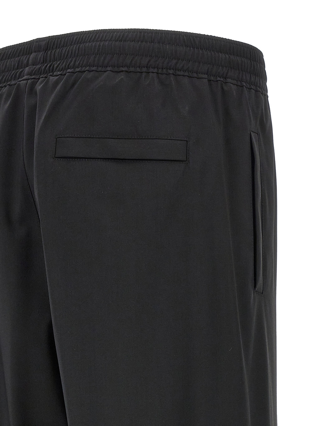 Givenchy Black Virgin Wool Casual Pants