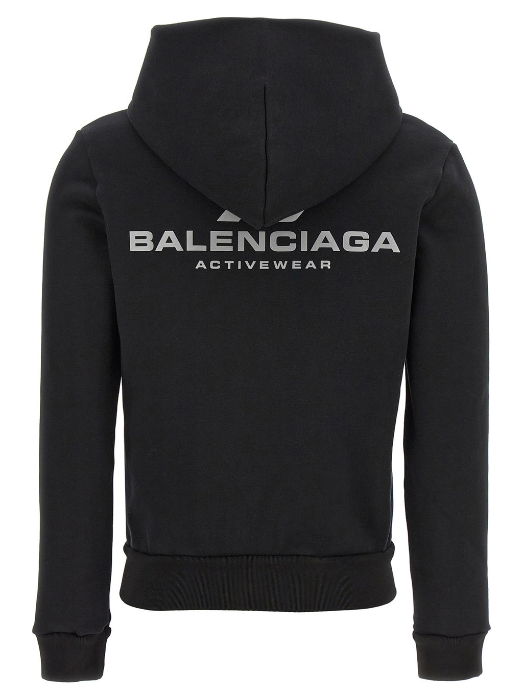 Balenciaga Black Cotton Sweatshirt