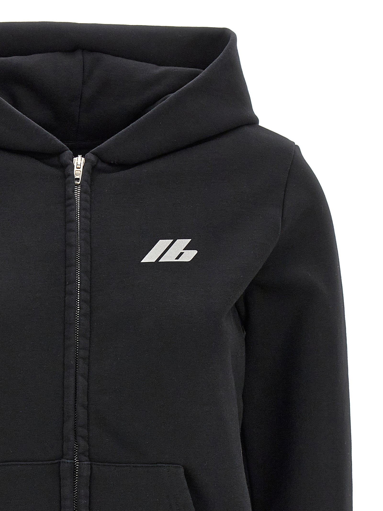 Balenciaga Black Cotton Sweatshirt
