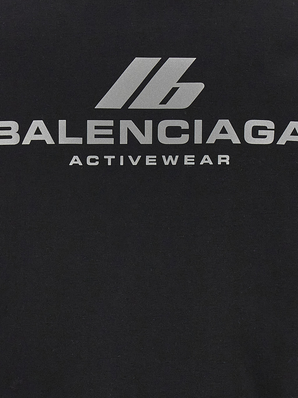 Balenciaga Black Cotton Sweatshirt