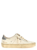 Golden Goose White Lamb Leather Low Top Sneakers