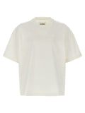 Jil Sander White Cotton T-Shirt