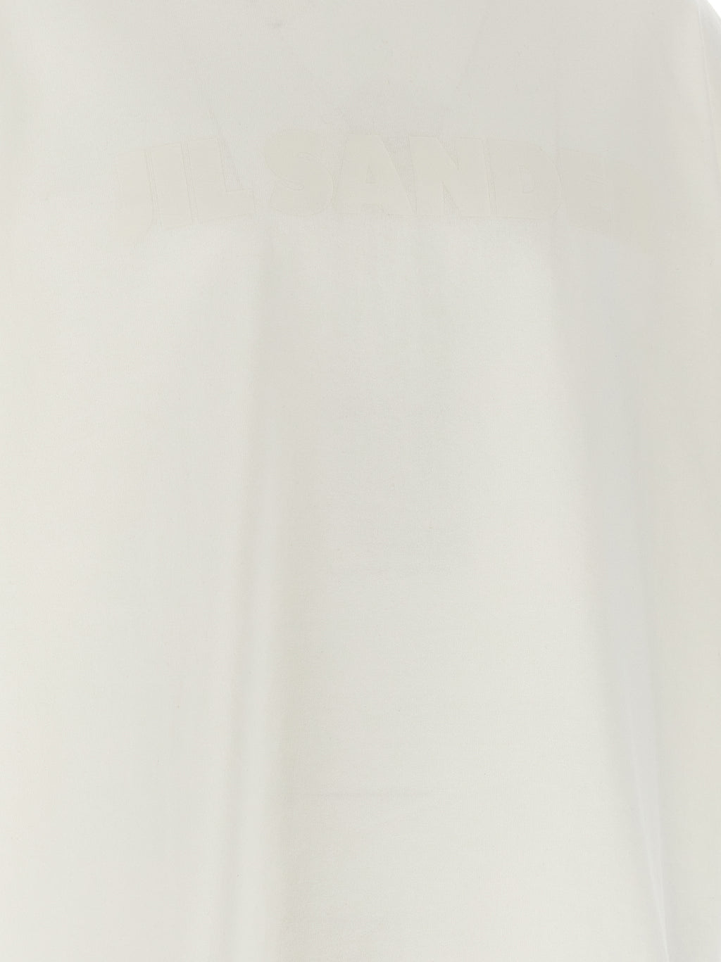 Jil Sander White Cotton T-Shirt