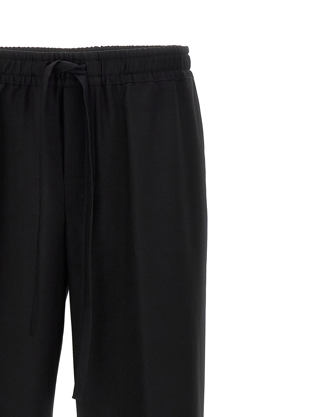 Dolce & Gabbana Black Virgin Wool Casual Pants