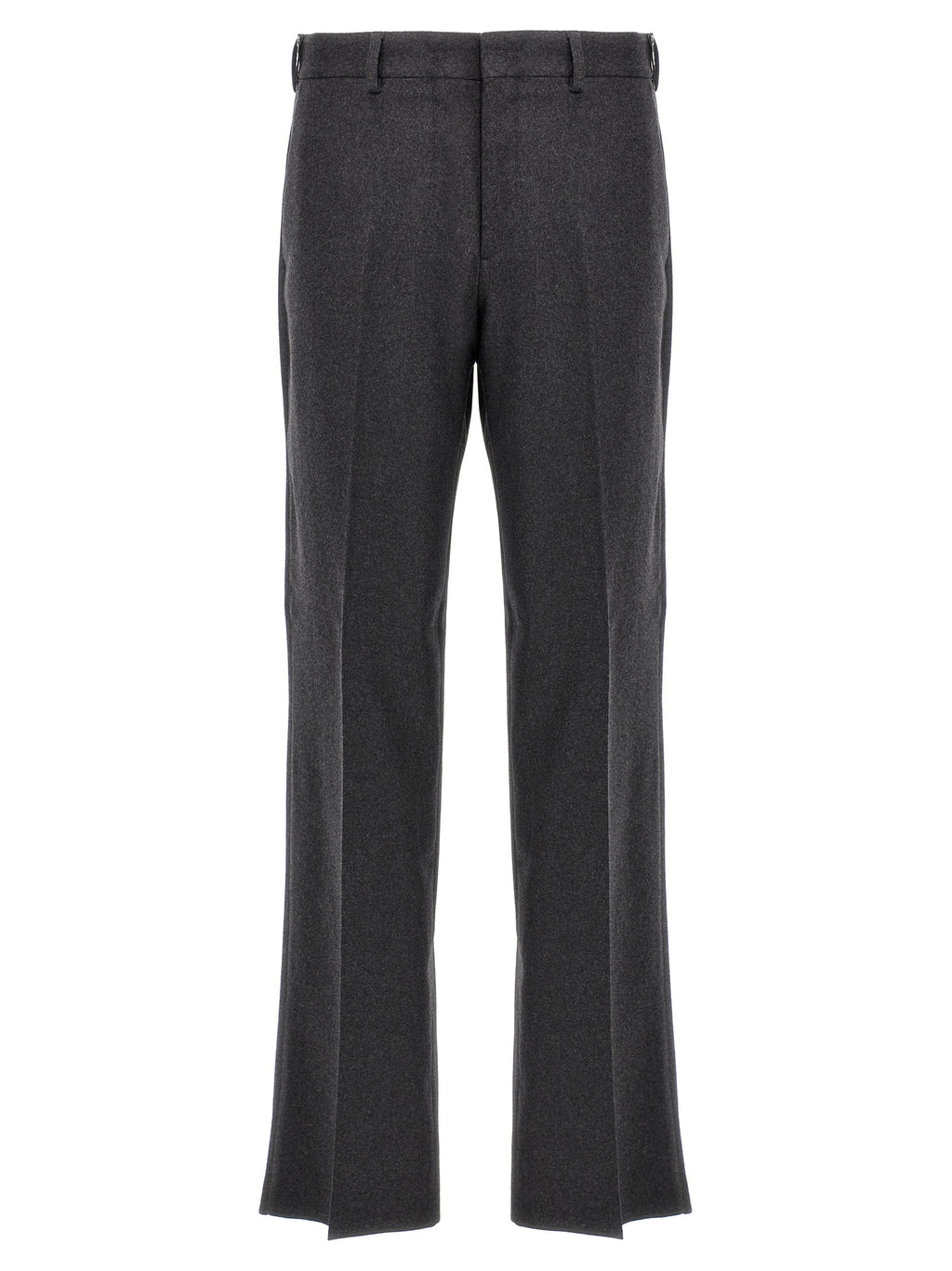Fendi Gray Cashmere Casual Pants