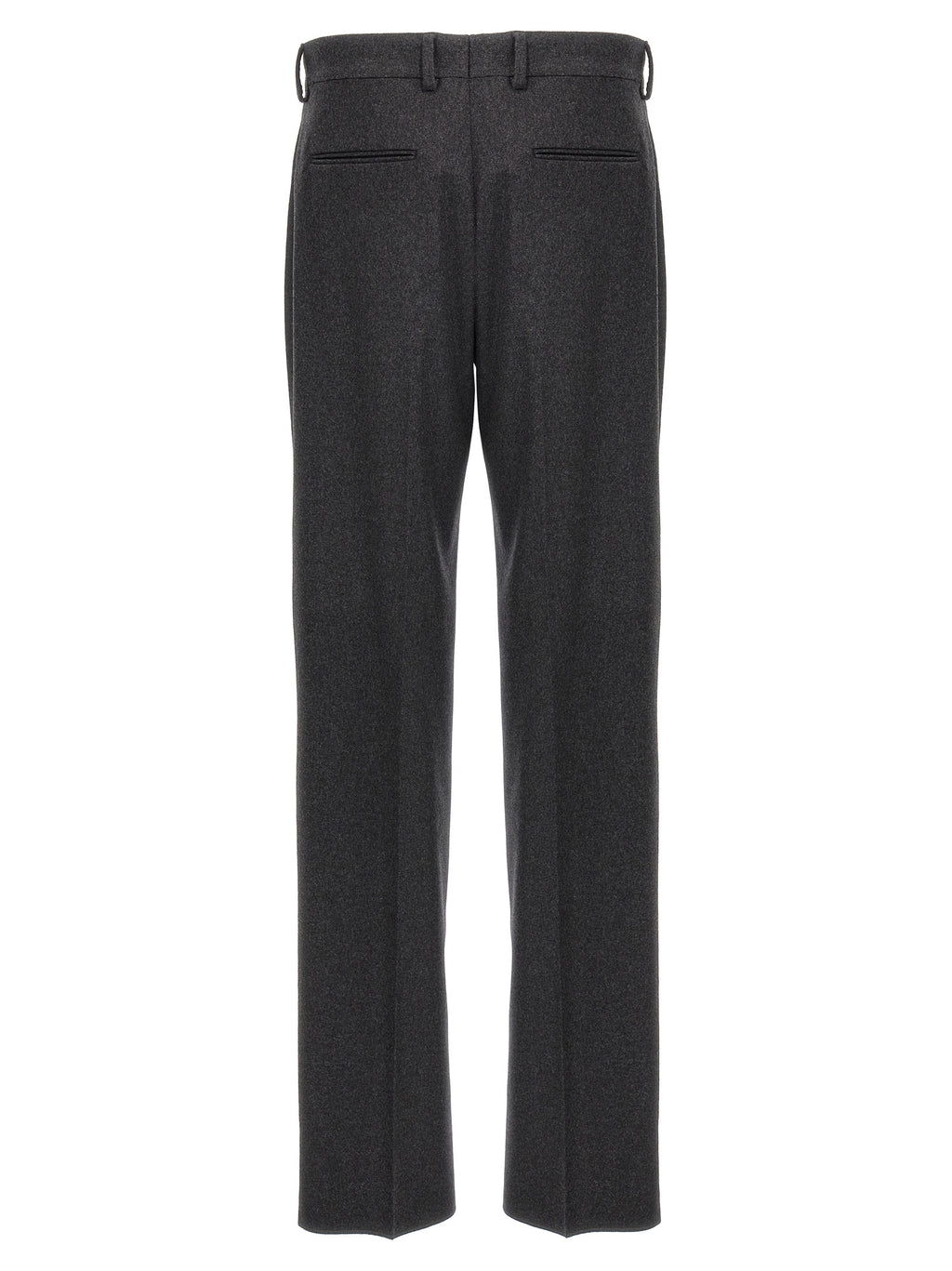 Fendi Gray Cashmere Casual Pants