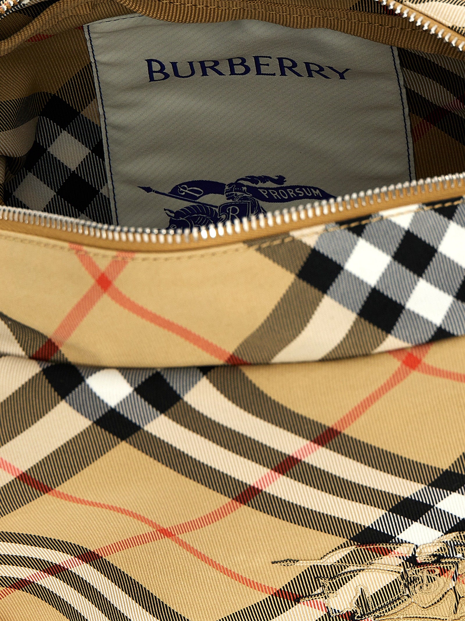 Burberry Beige Polyester Crossbody Bag