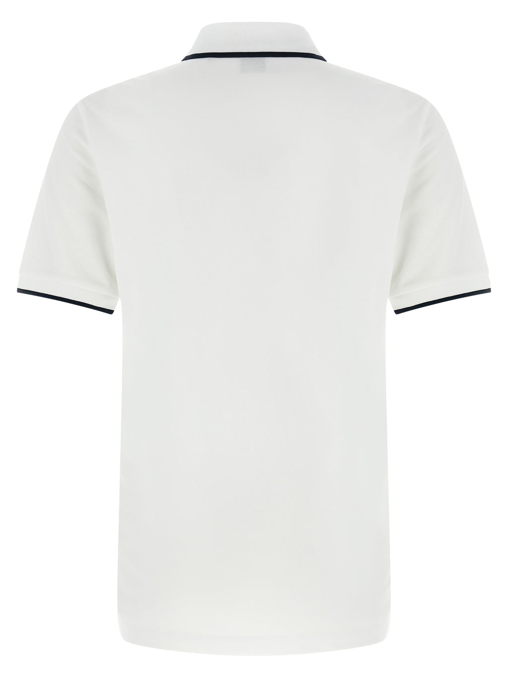 Hugo Boss White Cotton Polo Shirt