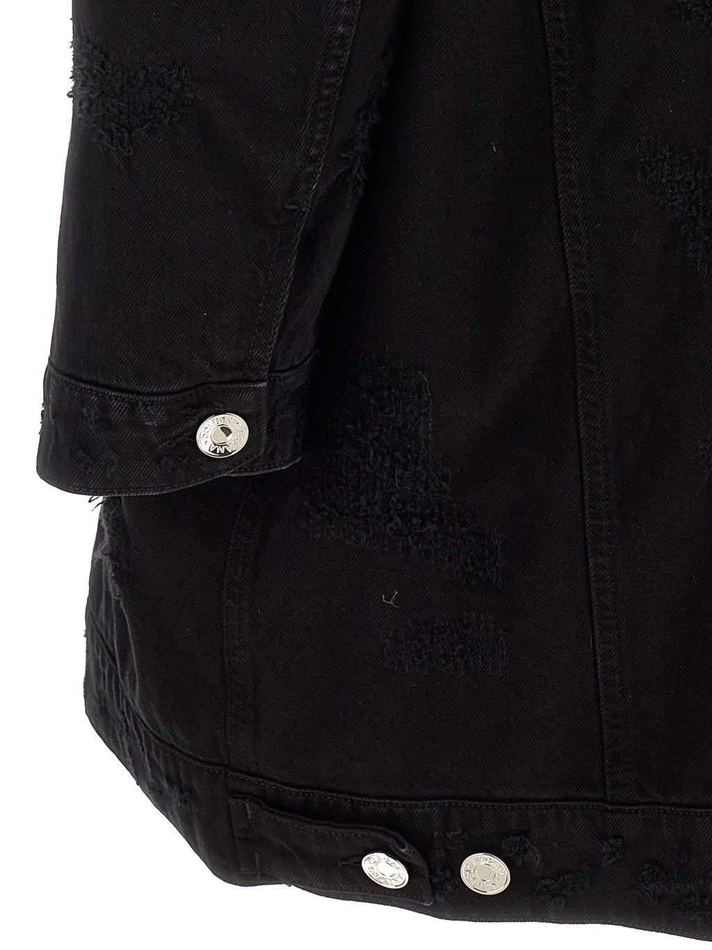 Dolce & Gabbana Black Cotton Denim Jacket