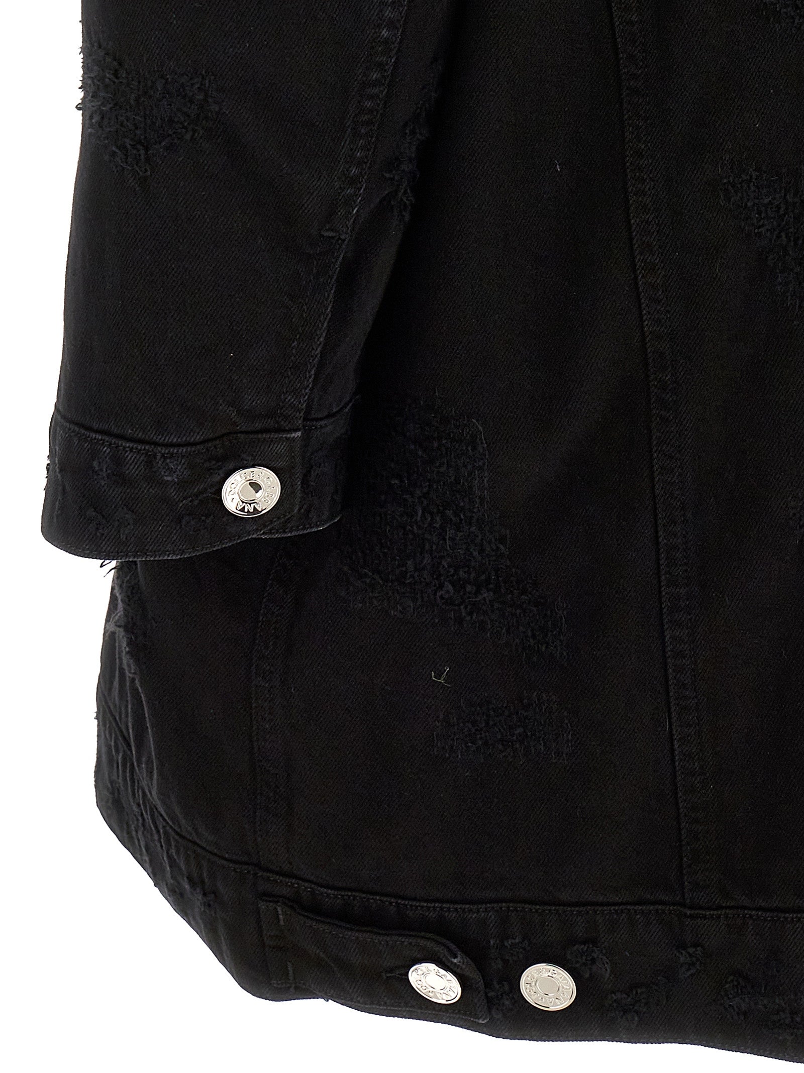 Dolce & Gabbana Black Cotton Denim Jacket